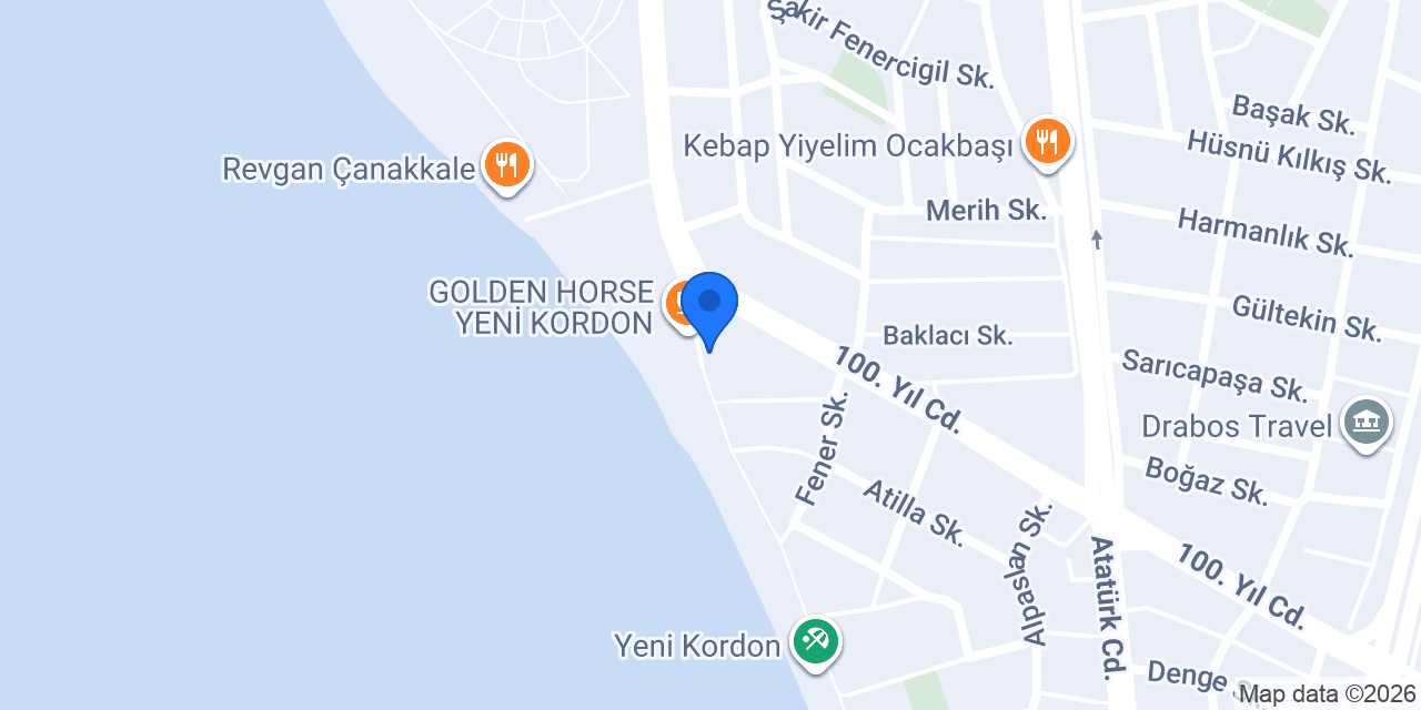 Günebakan Meyhane konumu