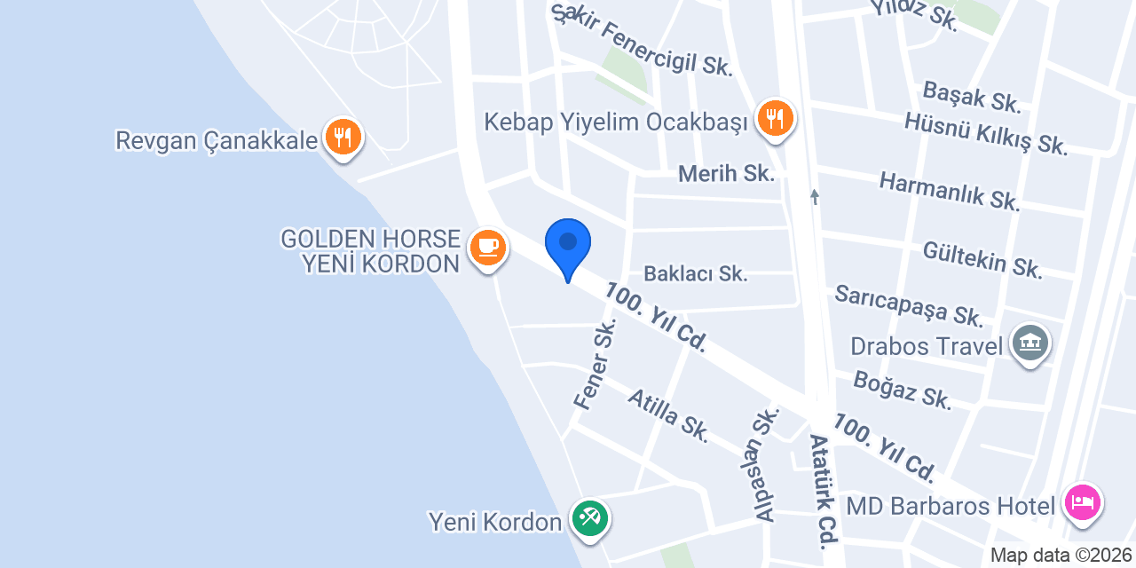Şevk Et Kasap konumu