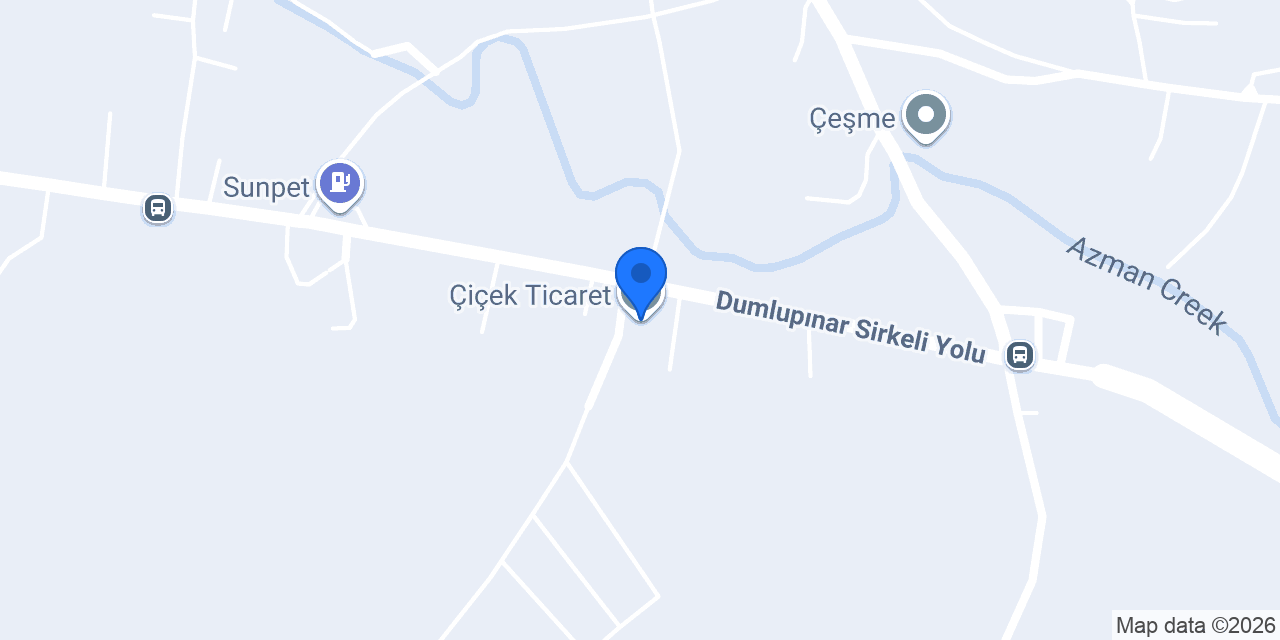 Çiçek Ticaret konumu