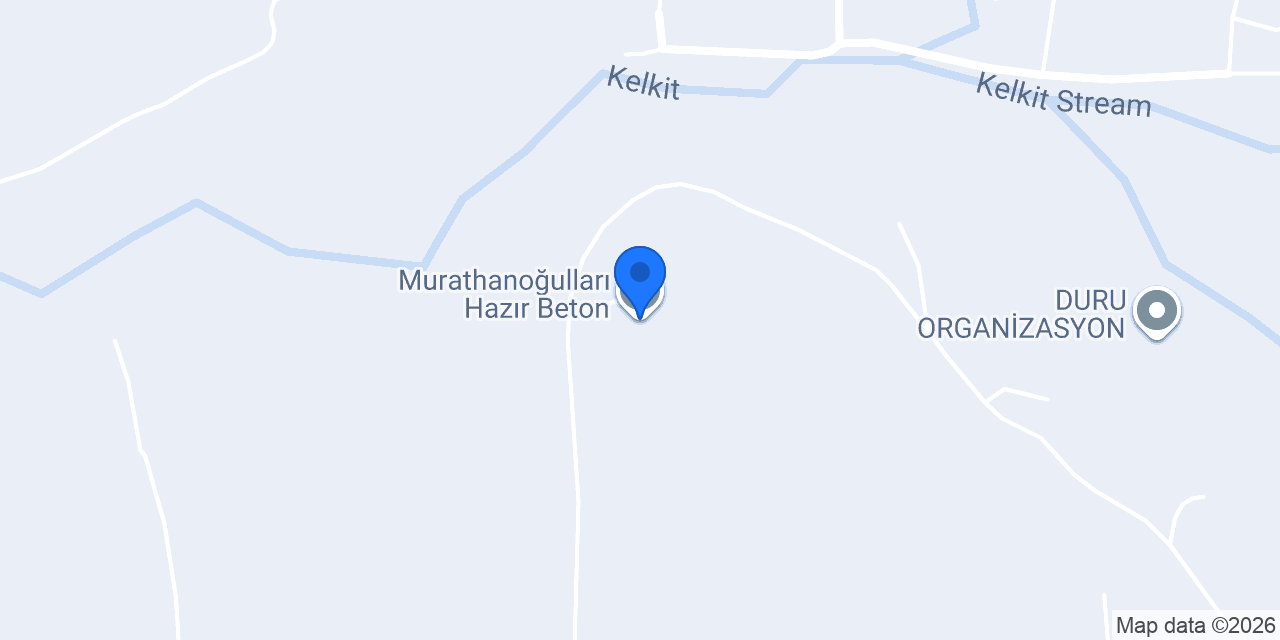 Murathanoğulları Hazır Beton konumu