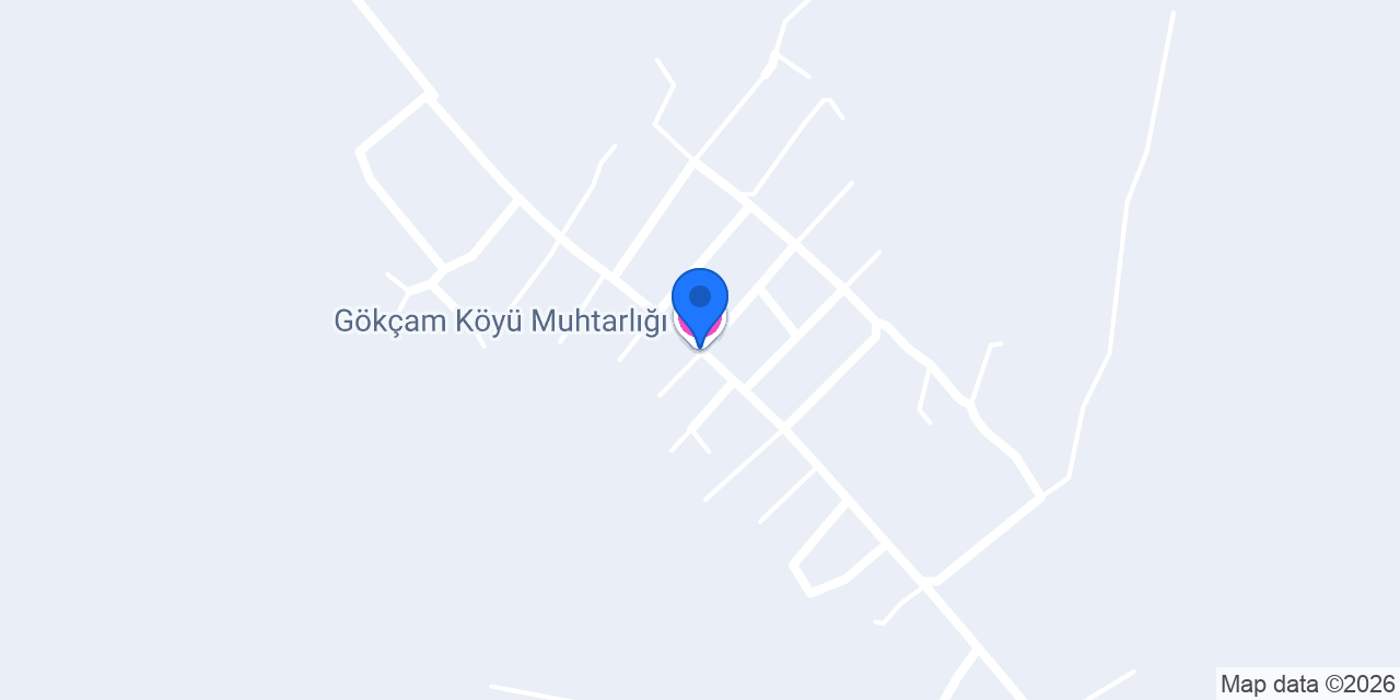 Gökçam Köyü Muhtarlığı konumu