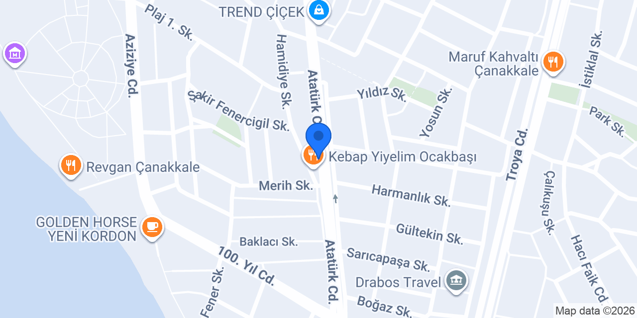 Bayramiçliler Dernek Lokali konumu