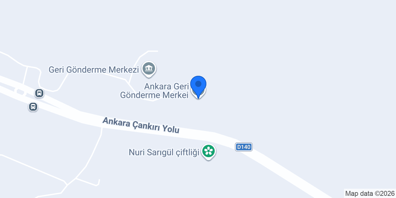 Ankara Geri Gönderme Merkei konumu