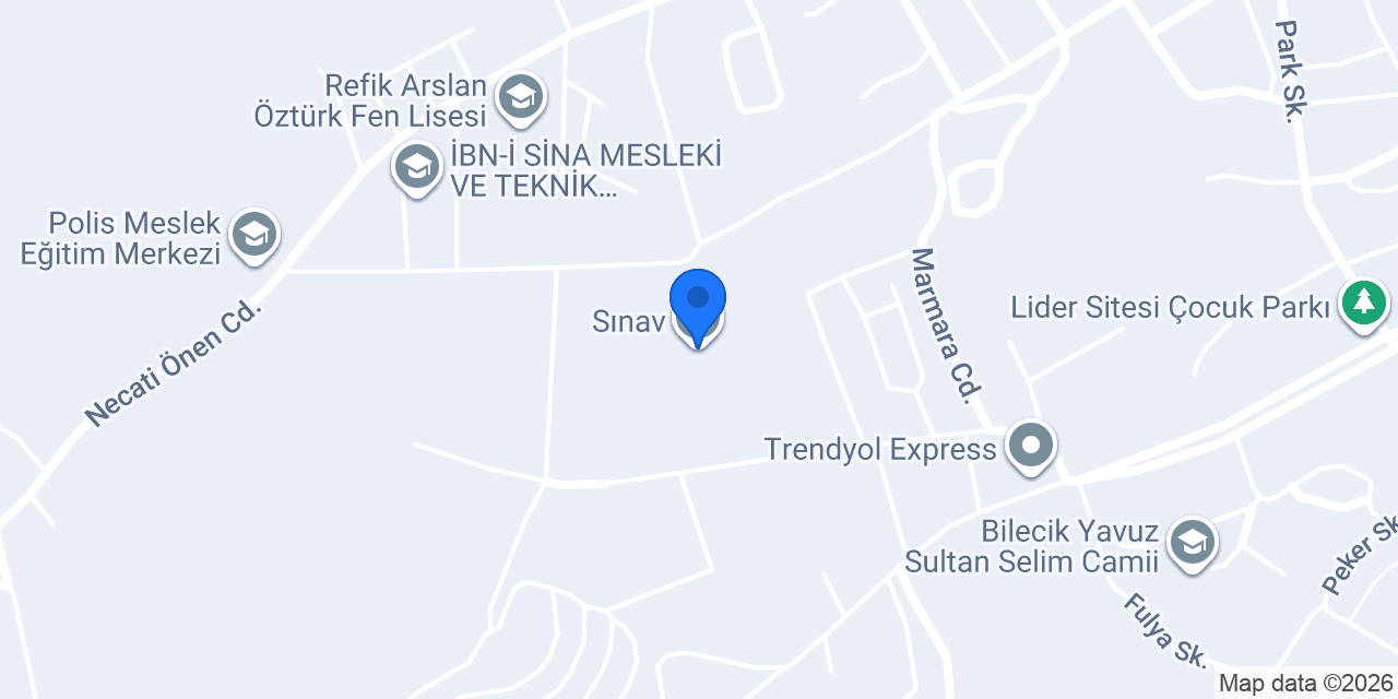 Sınav konumu