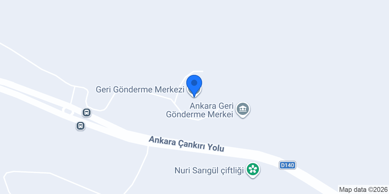 Geri Gönderme Merkezi konumu