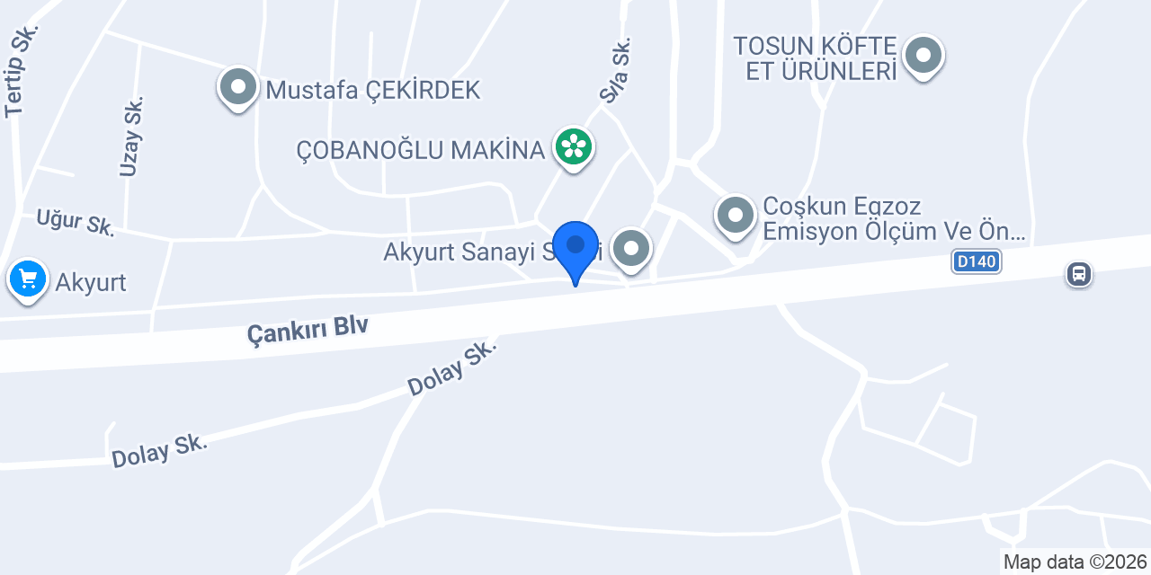 Baykuş Çelik Çit Sistemleri ve Tel Örgü konumu
