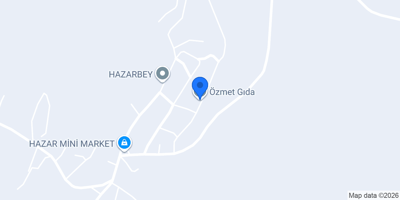 Özmet Gıda konumu