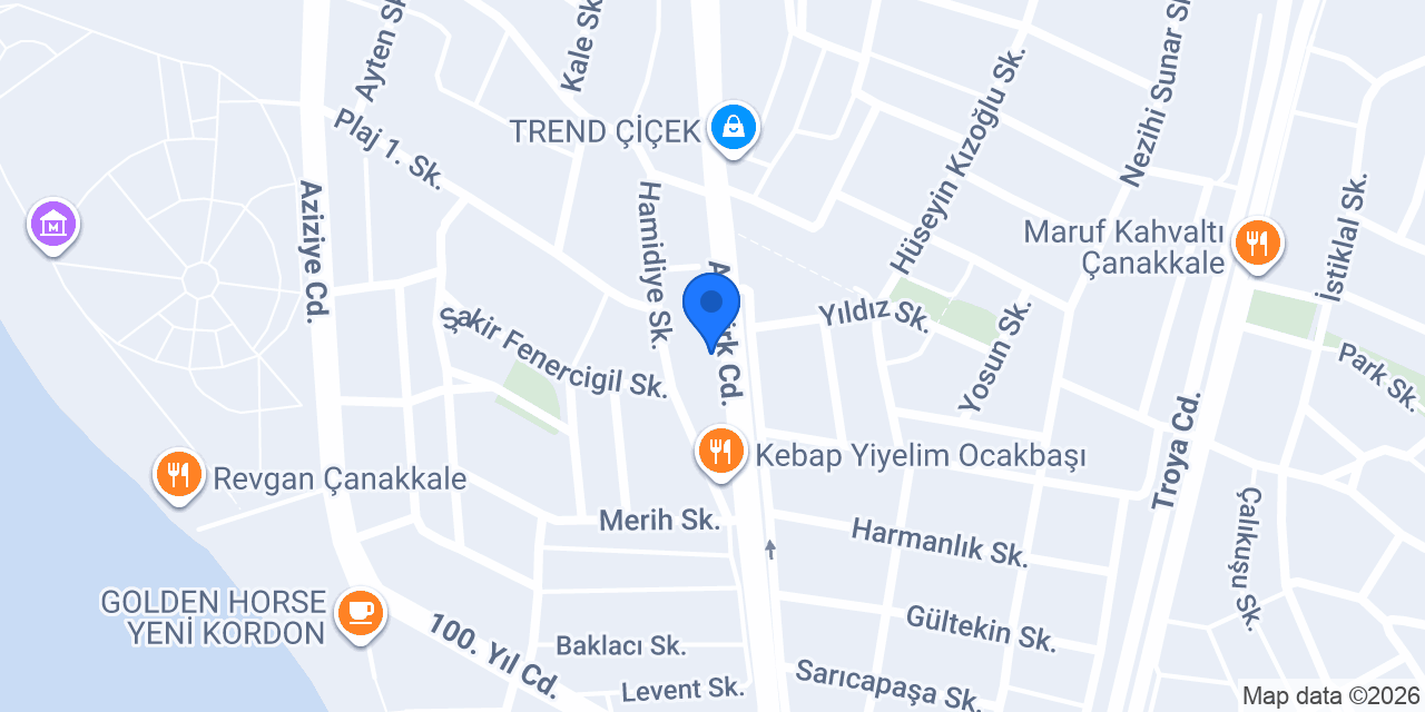 Dondurmacı Nevzat Usta konumu