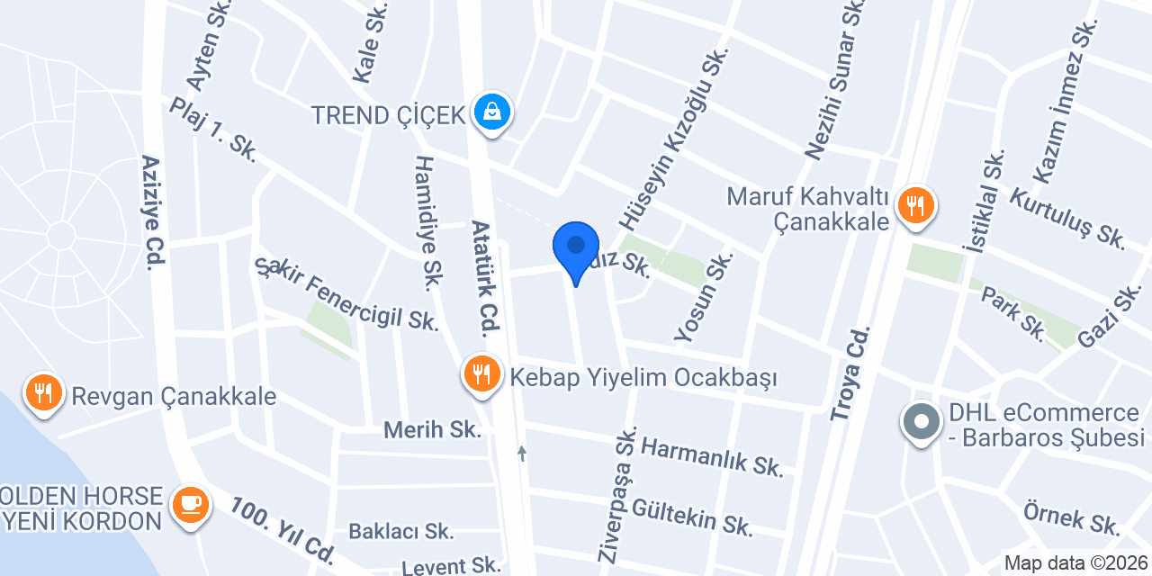 Diş Hekimi Recep Avcı konumu