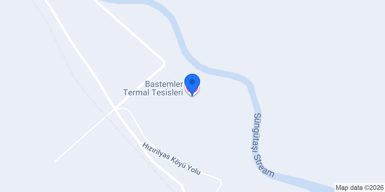 Bastemler Termal Tesisleri konumu