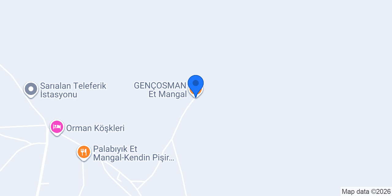 GENÇOSMAN Et Mangal konumu