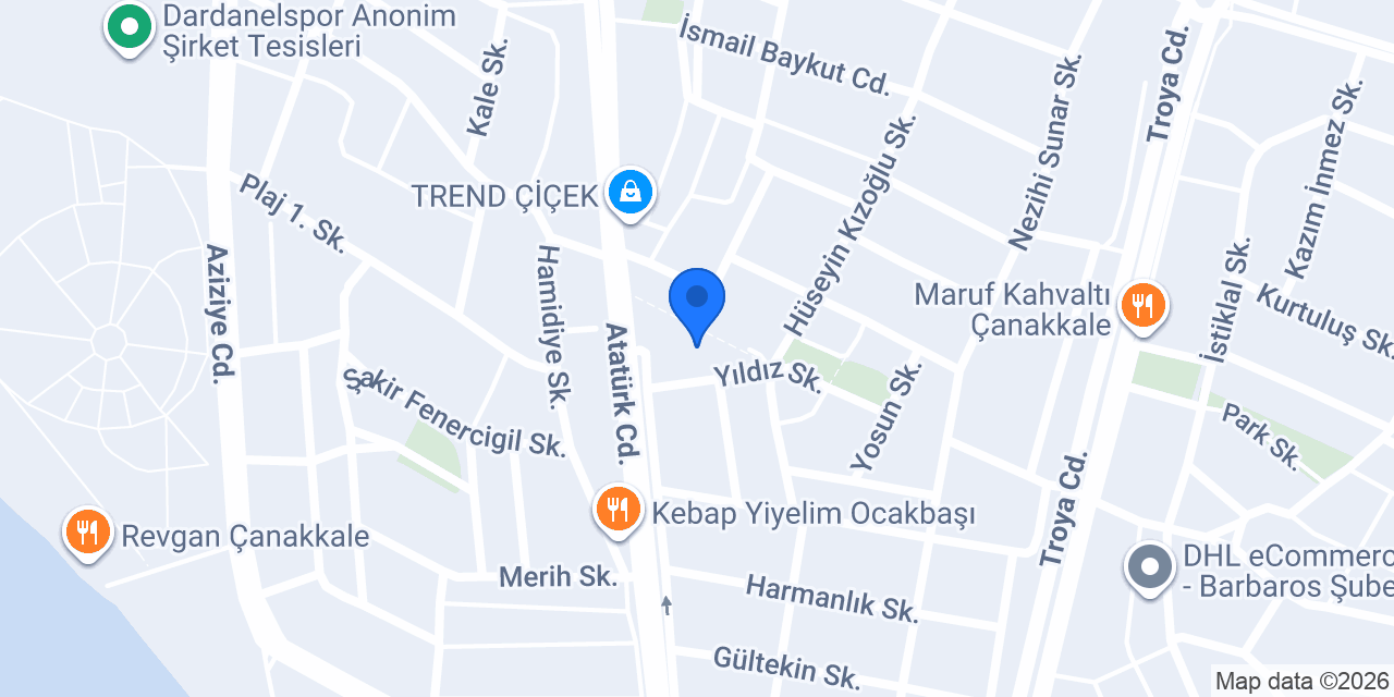 Mahmut NİYAZ konumu