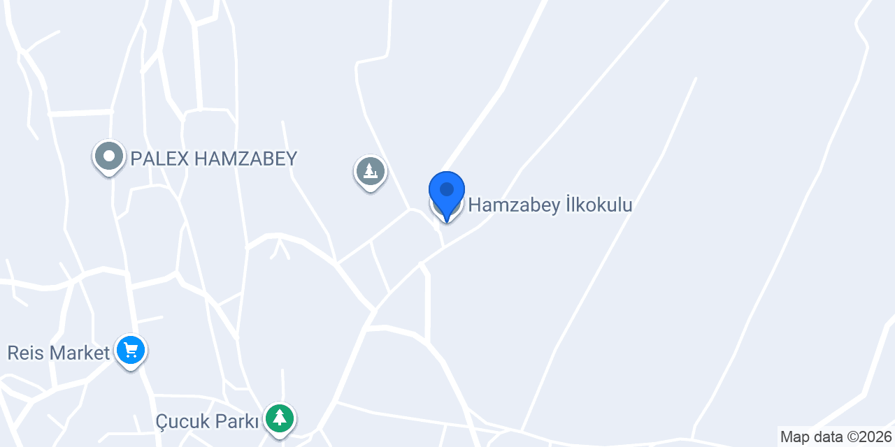 Hamzabey İlkokulu konumu