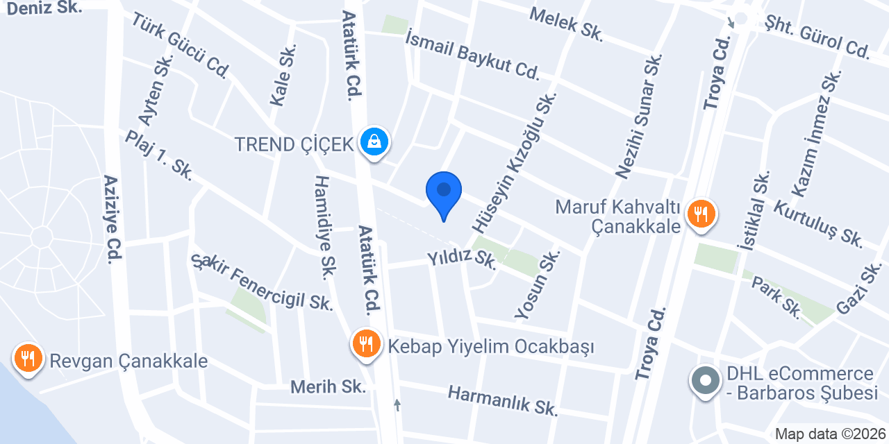 Muzipo Kids Çanakkale konumu