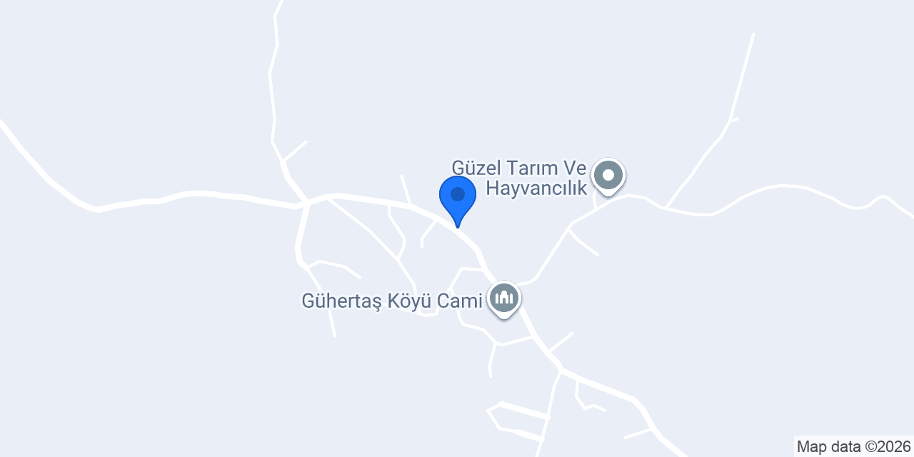 Gühertaş Köyü Muhtarlığı konumu