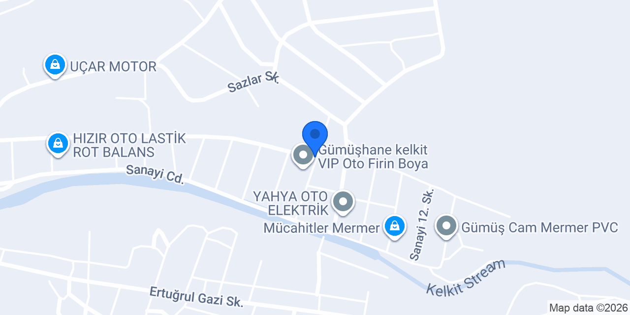 Berat Oto Yedek Parça konumu