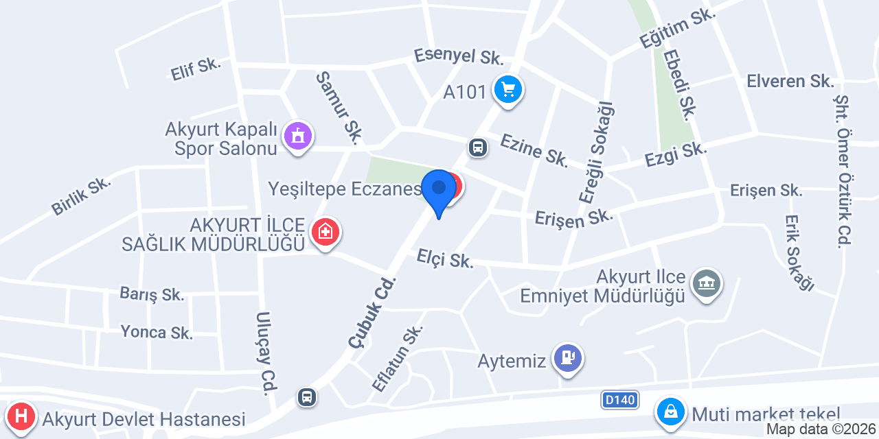 Dostlar kasap konumu