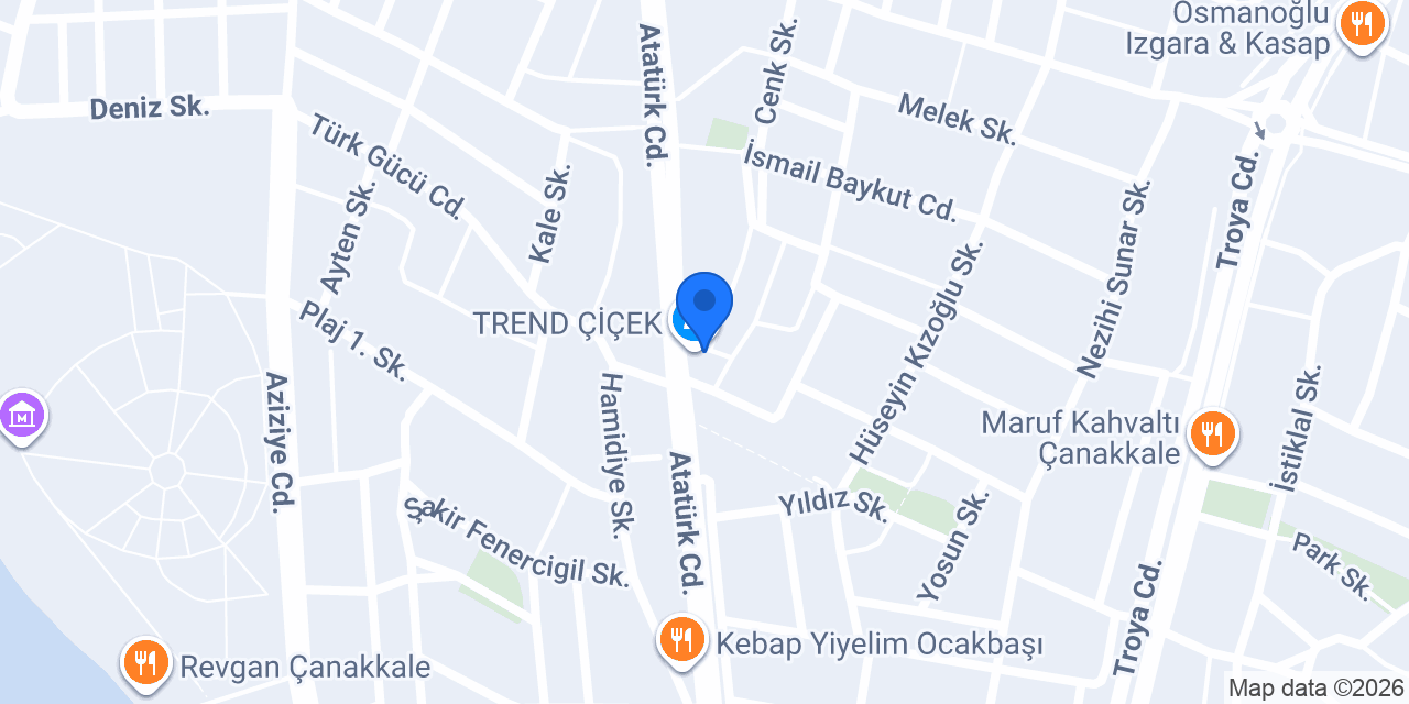 RIDVAN DEMİR KUAFÖR konumu