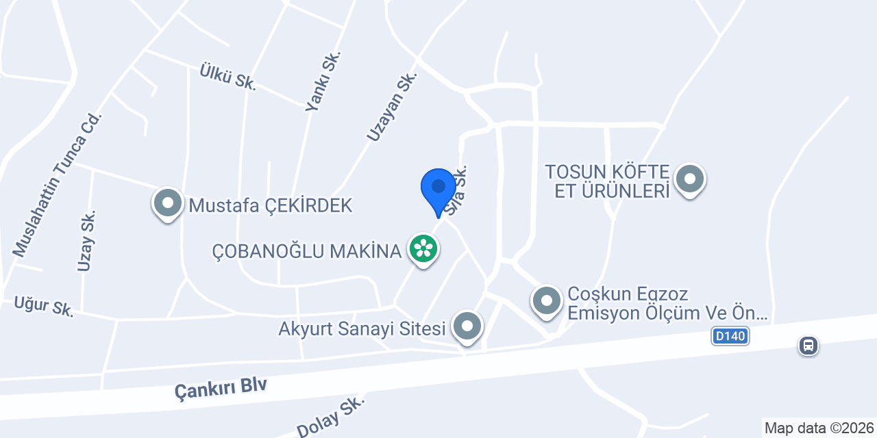 Karakuş otomotiv konumu