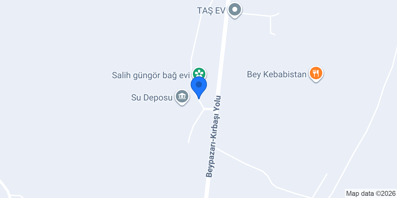 Levent Güngör Bağ Evi konumu