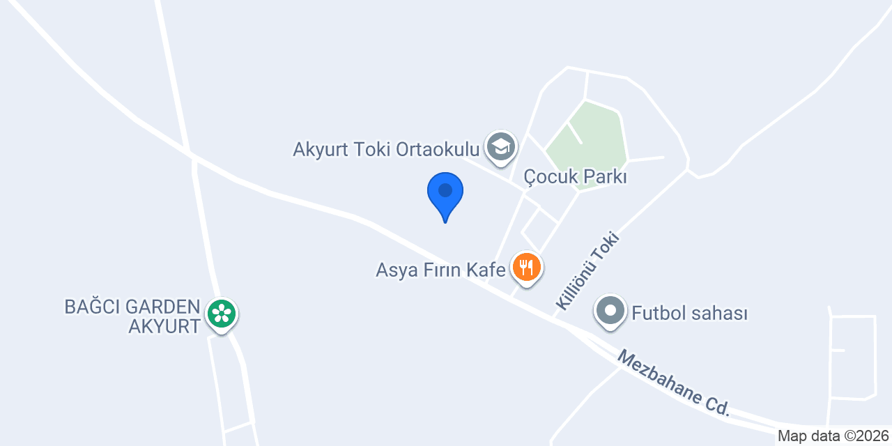Moda Life Akyurt Evleri konumu