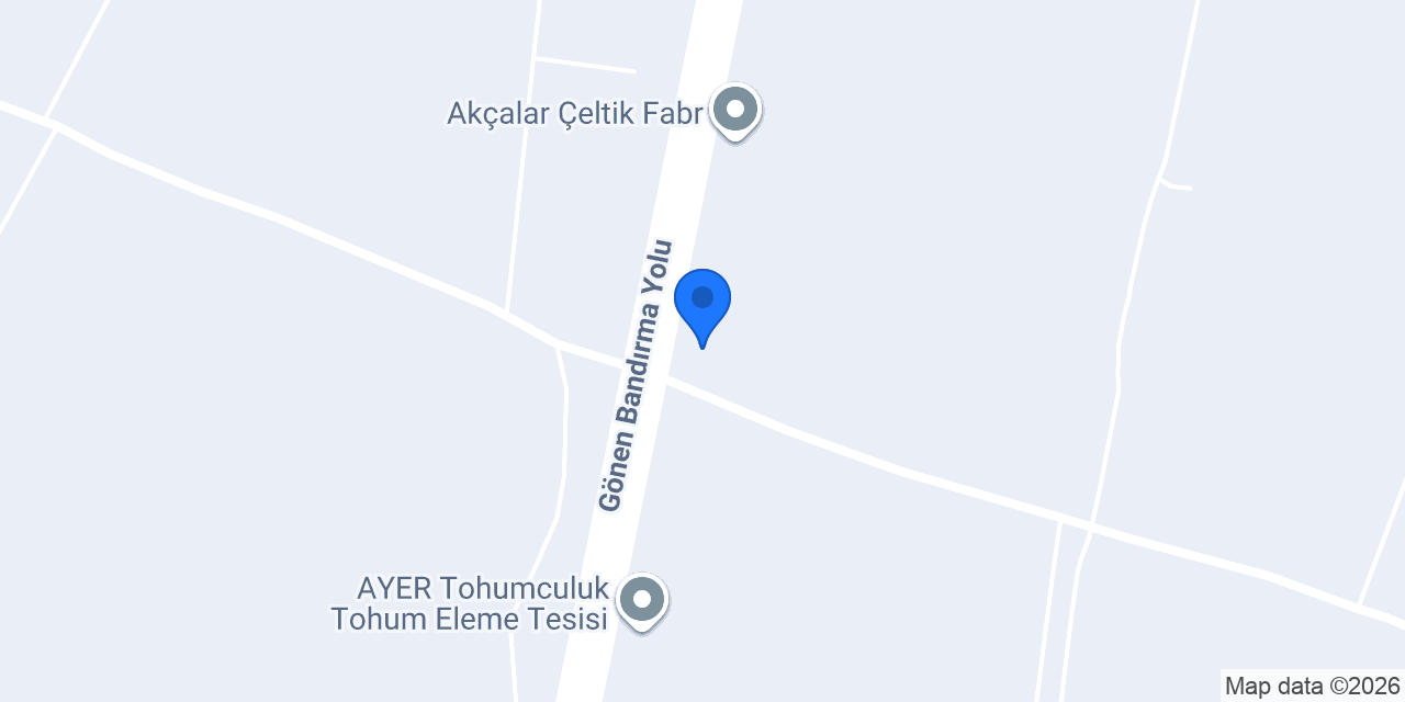 HONDOR A.Ş konumu