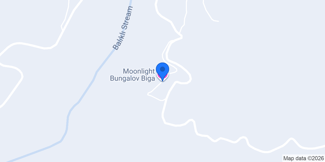 Moonlight Bungalov Biga konumu