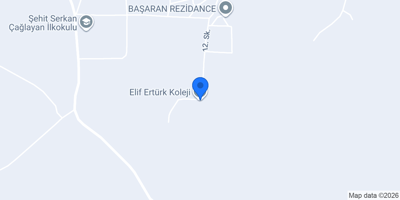 Elif Ertürk Koleji konumu