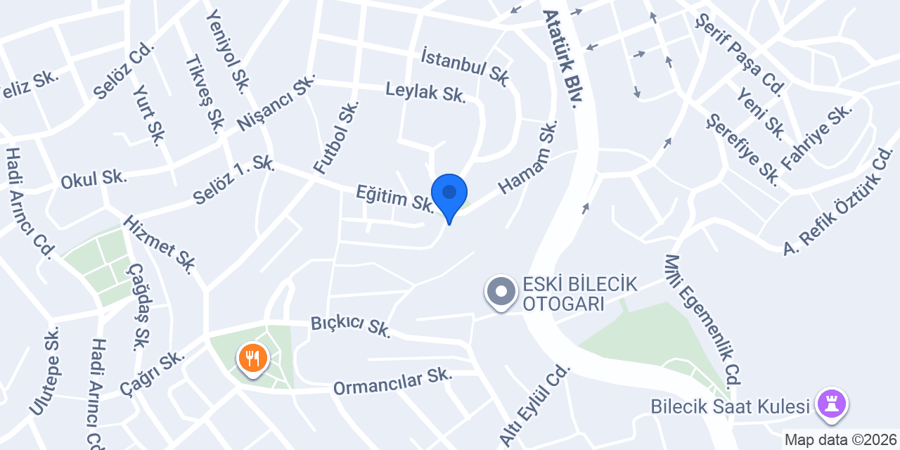 BİLECİK ZİRVE OTEL VE PANSİYON konumu