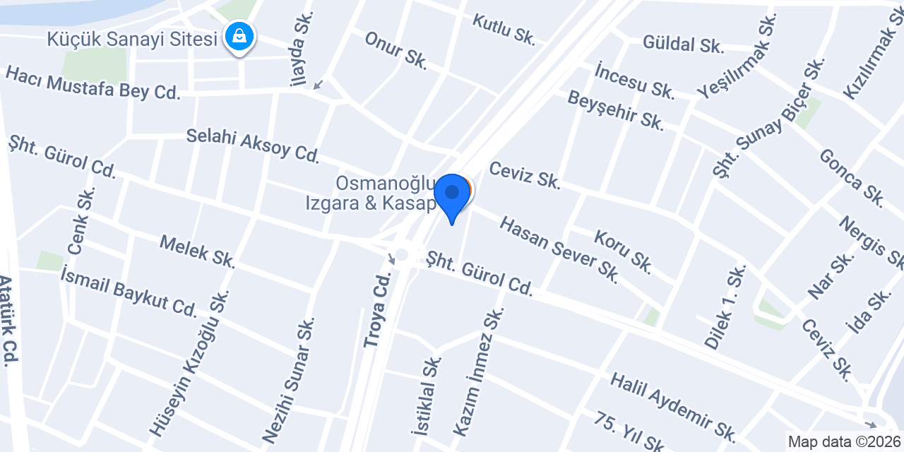 Suva Kanat & Izgara Et konumu