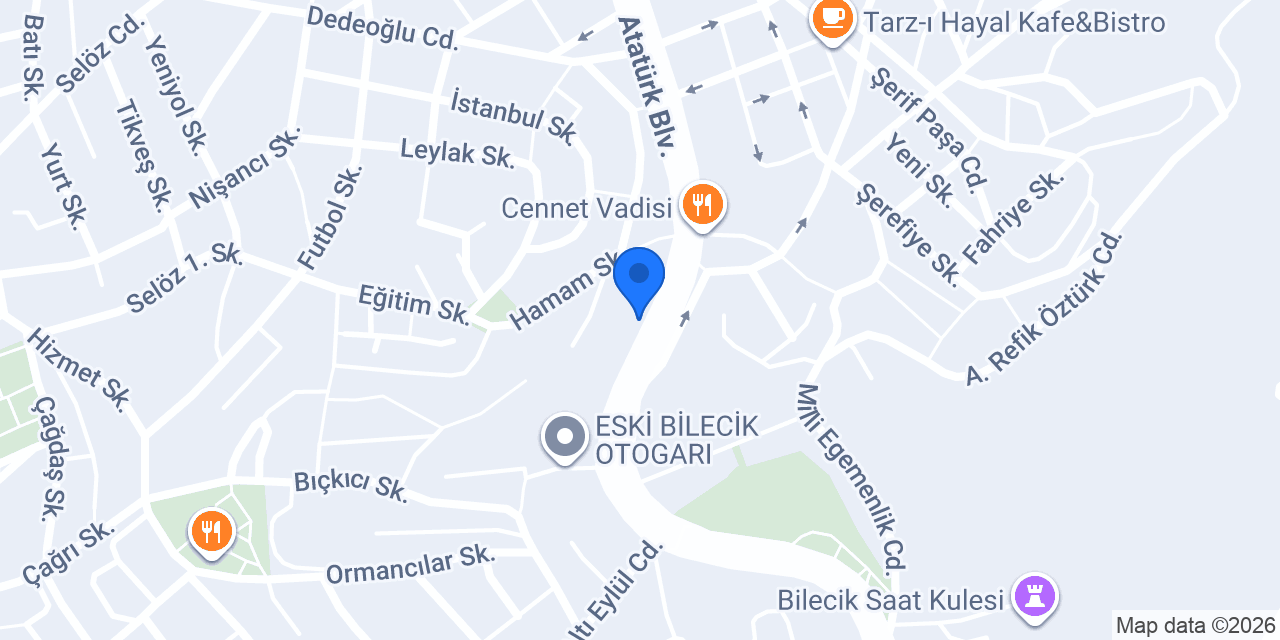 Kervan Saray konumu