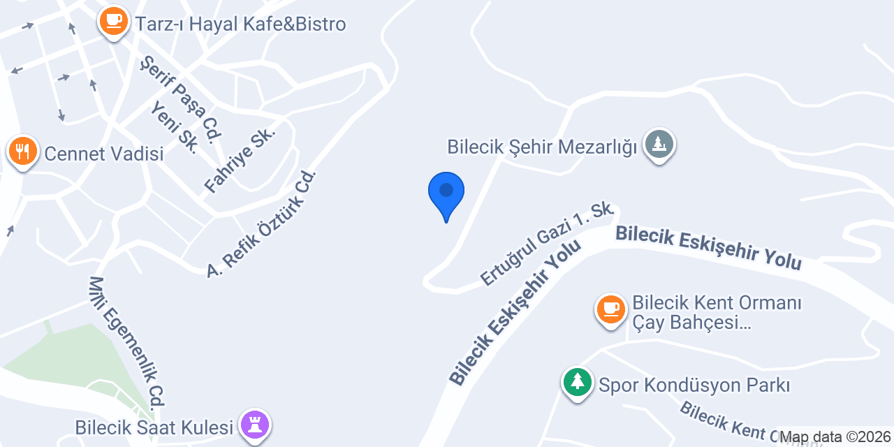 Bilecik çelik kapı konumu
