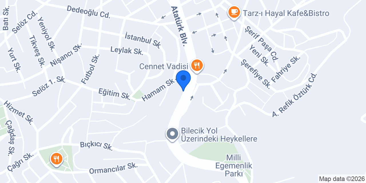 PizzaLazza - Bilecik konumu