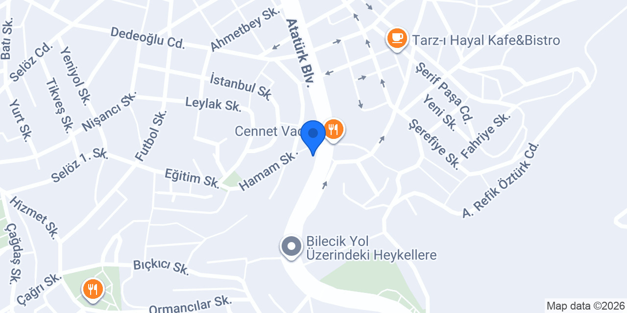 Helvacı Ali Bilecik konumu