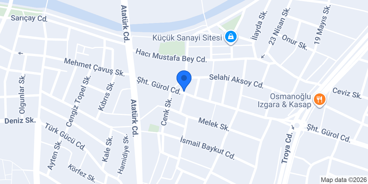 Troya Veteriner Kliniği konumu