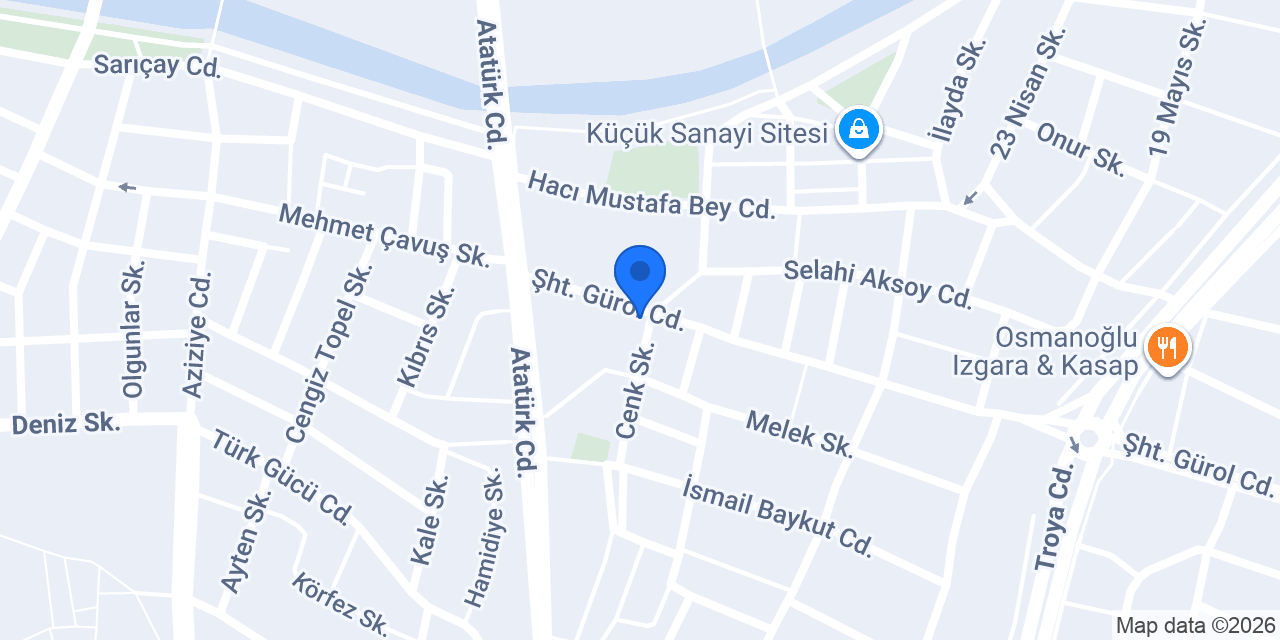 Dinç Elektrik konumu
