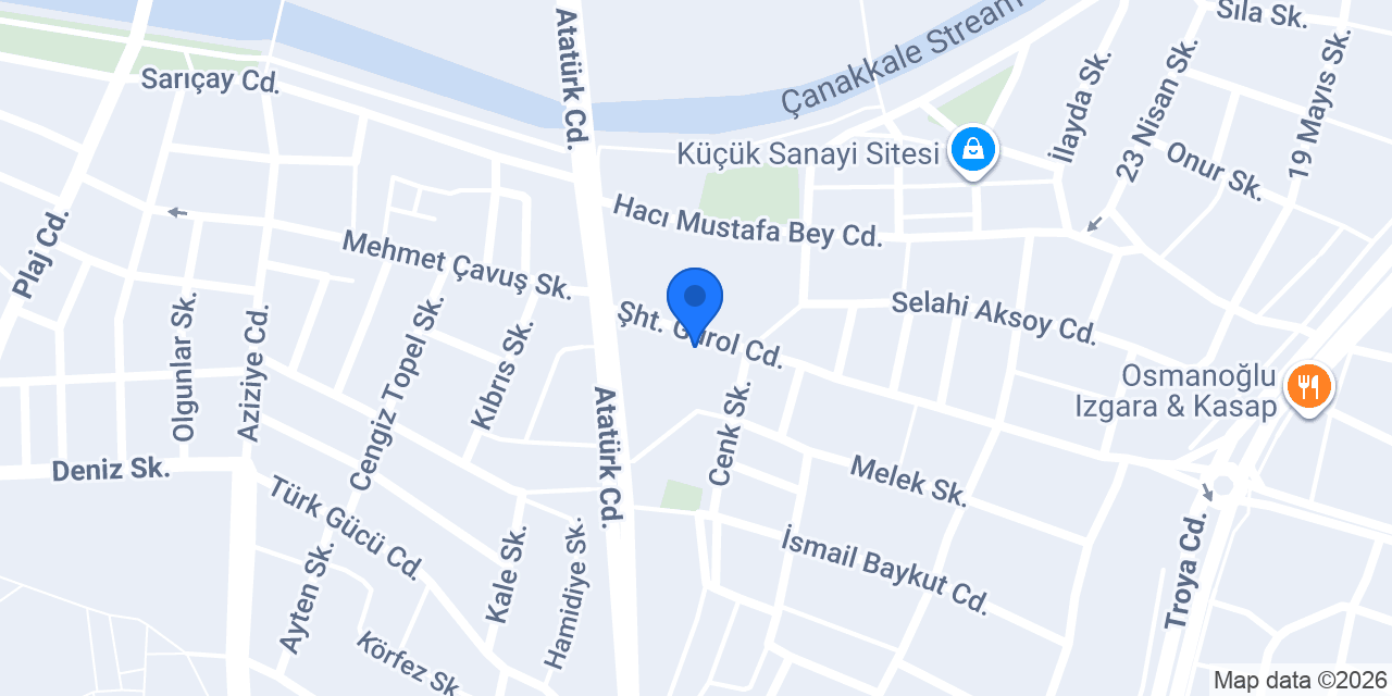 Paşam Pide Kebap Lahmacun konumu