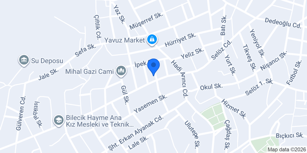 Akıncılar konumu