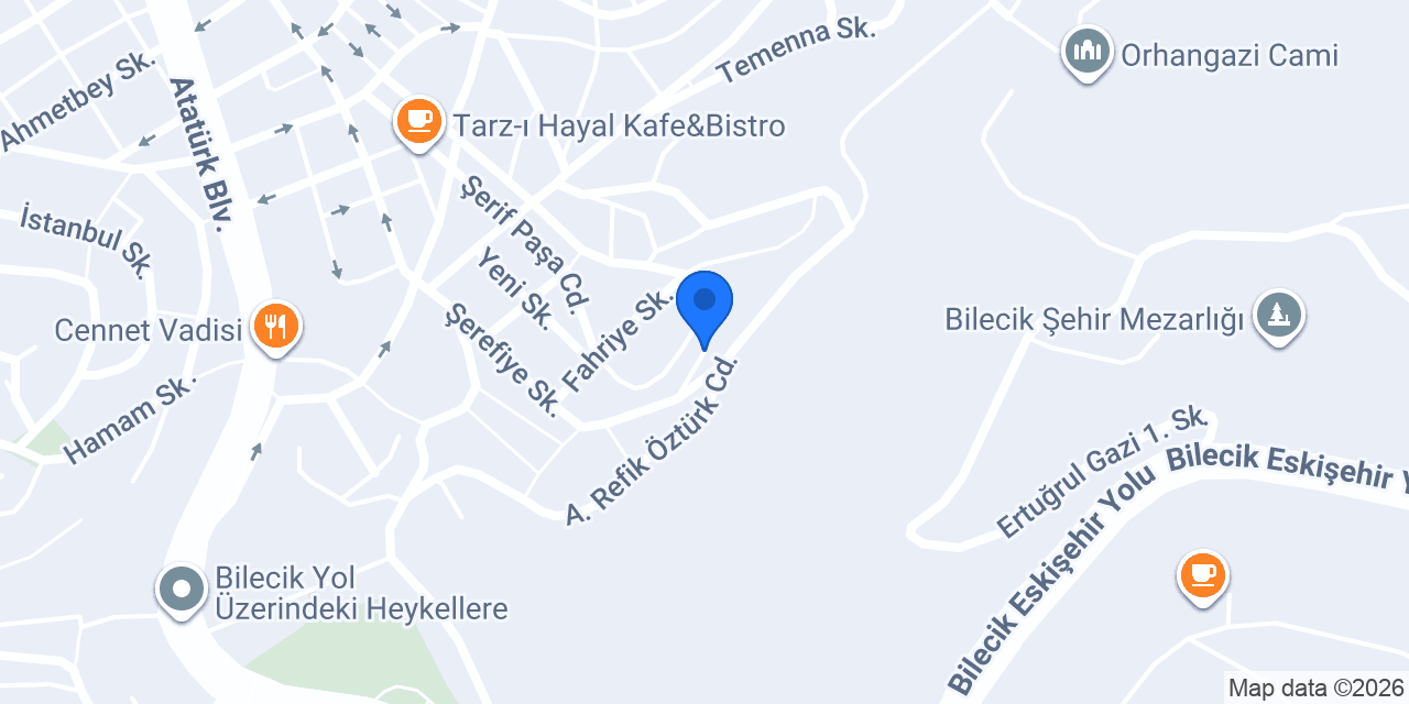 Vezirhan Eczanesi konumu