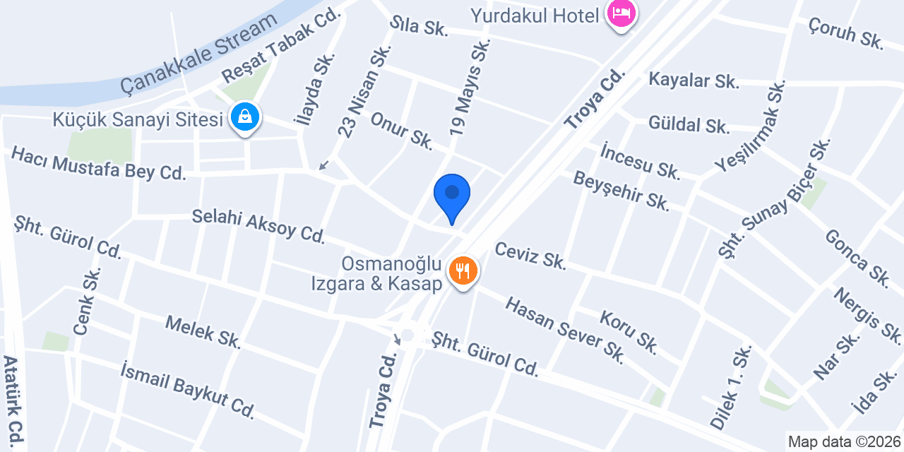Balkan Yapı Çanakkale - Cam Balkon, PVC Kapı / Pencere, Çelik Kapı, Sineklik konumu