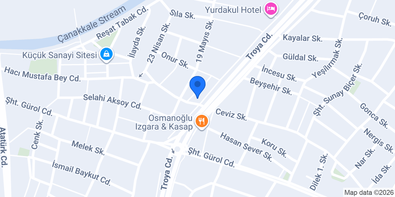 Çocuk Doktoru Yahya Aydın Kliniği konumu