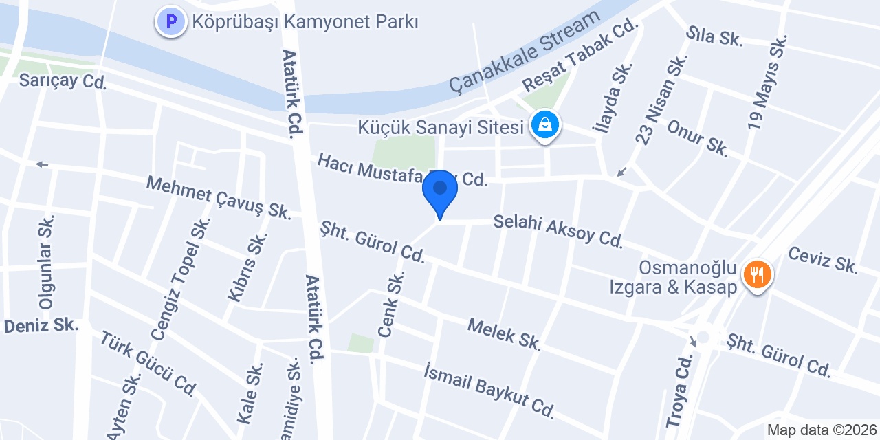Yalı Fastfood konumu
