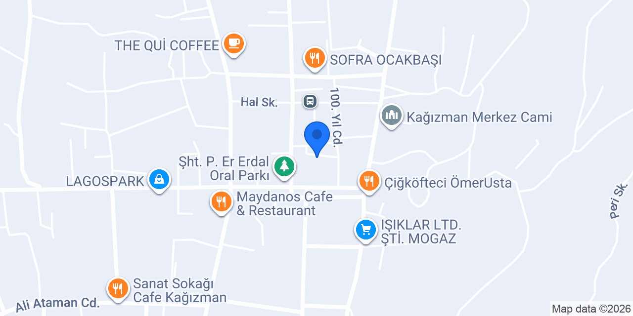 Terzi Hediye konumu