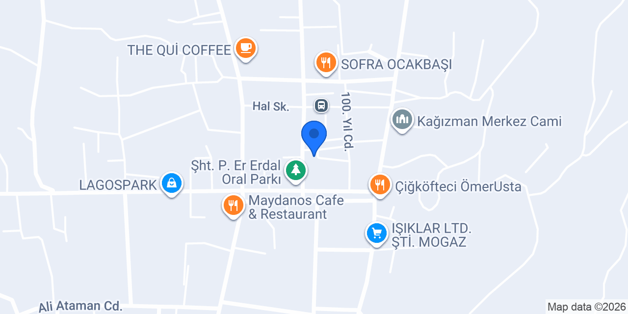 Pro Dizayn Erkek Kuaförü konumu