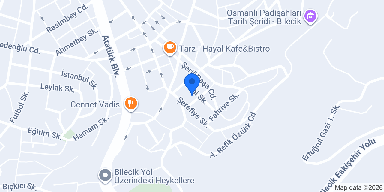 Baymak Bilecik Teknik Servis konumu