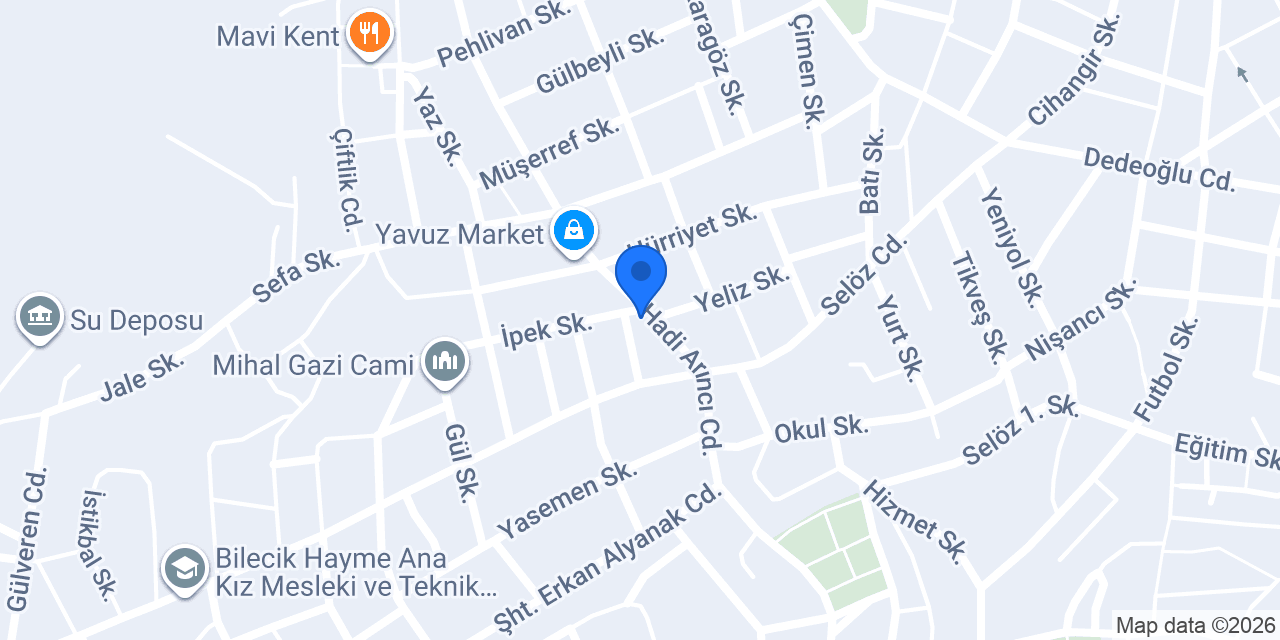 Sarı Fırın Bakery konumu