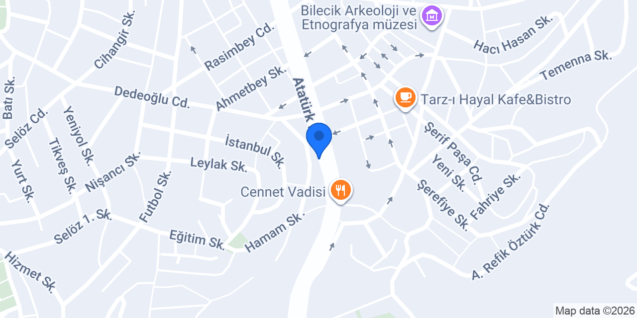 Düzgün Unlu Mamulleri konumu