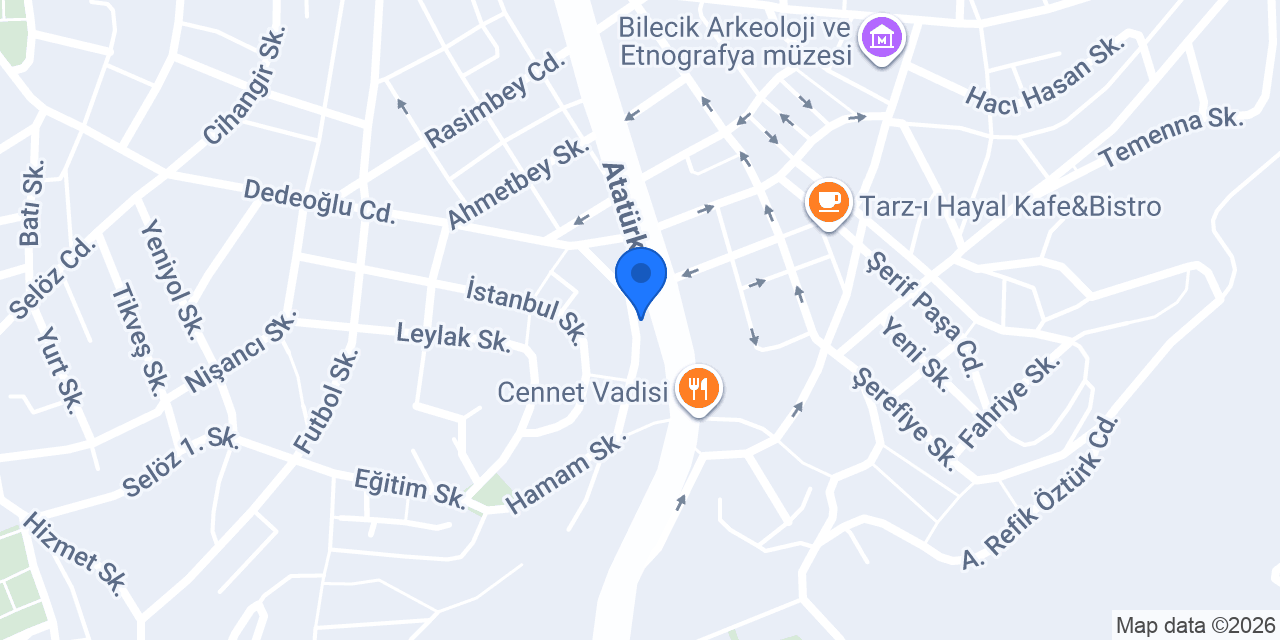 Aynurlar Mimarlık konumu