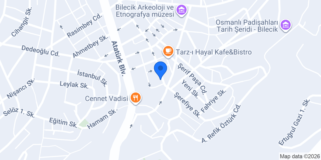 Güven Pastanesi konumu