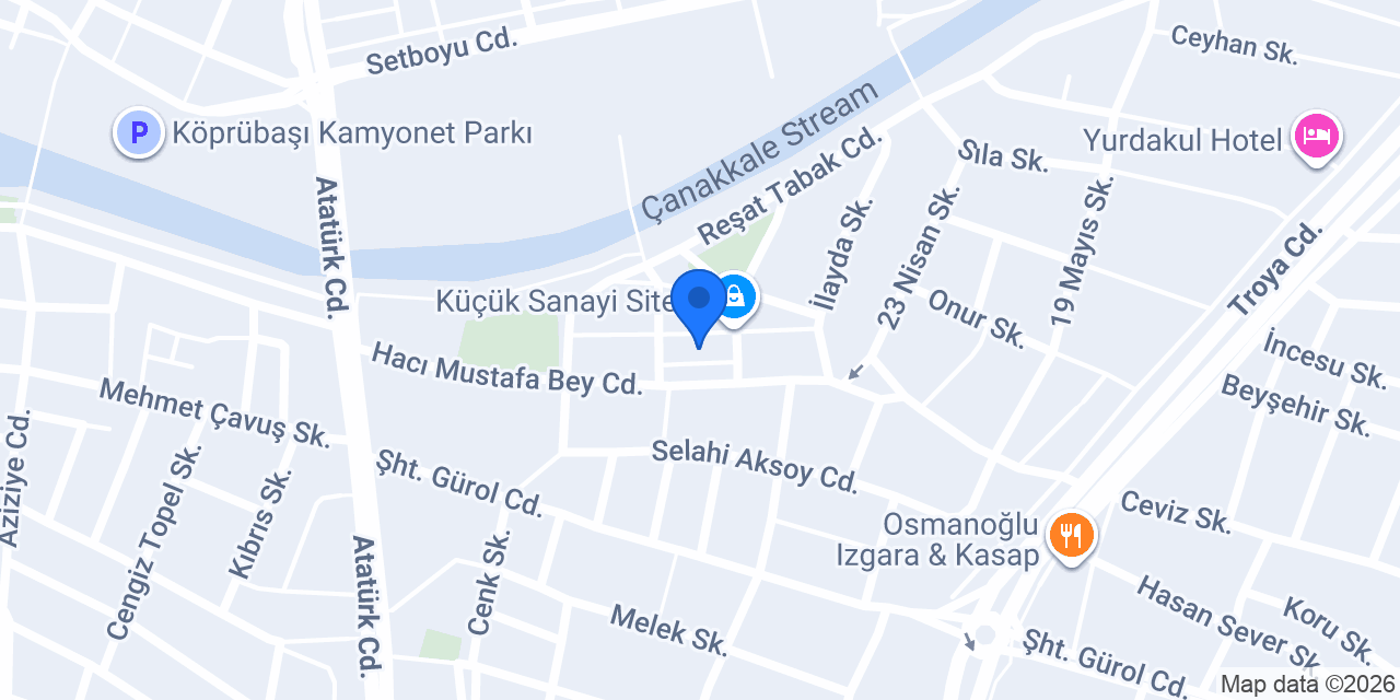 Boğaz Yapı Cam Balkon Sistemleri konumu